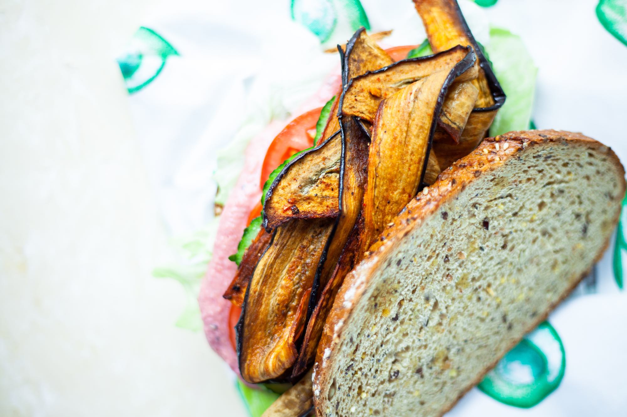 WearActive Blog Aubergine Toasted Sandwich
